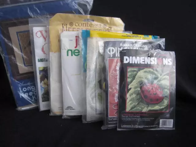 Small Size Needlepoint Kits - You Pick - Read Listing