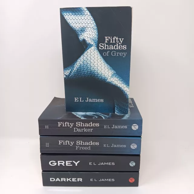 Fifty Shades of Grey Serie E L James 5x Bücher Konvolut Sammlung Set Taschenbuch