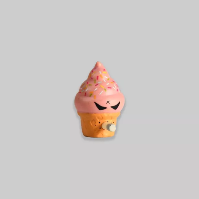 Kidrobot X Frank Kozik Smorkin' Mongers Jerome Ice Cream Pink 2006 Series 1