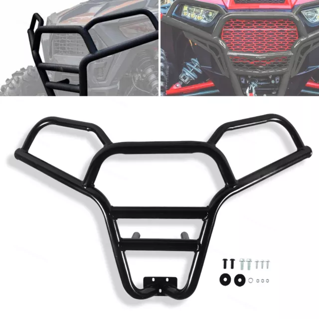 Front Brush Guard Bumper For 2014+ Polaris XP 1000 RZR XP 4 1000Black Coated