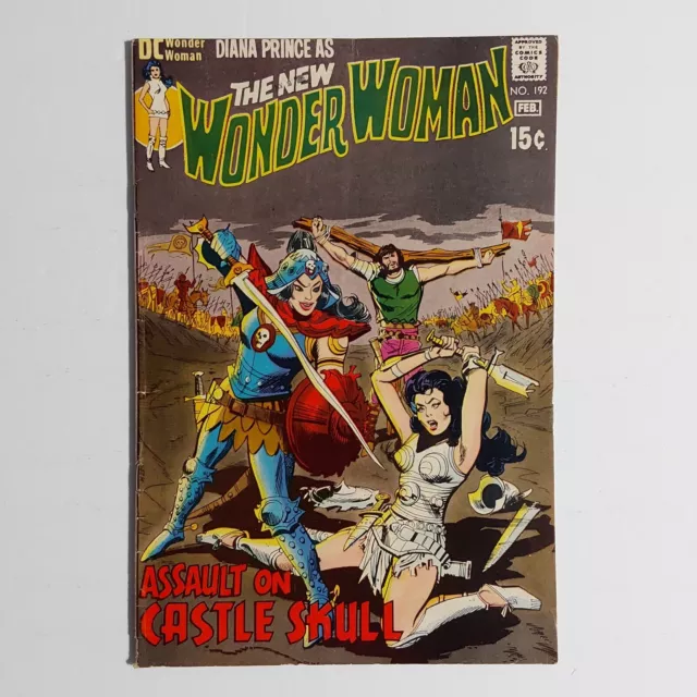 Wonder Woman 192 VG+ 1971 Diana Prince DC Comics Bronze Age