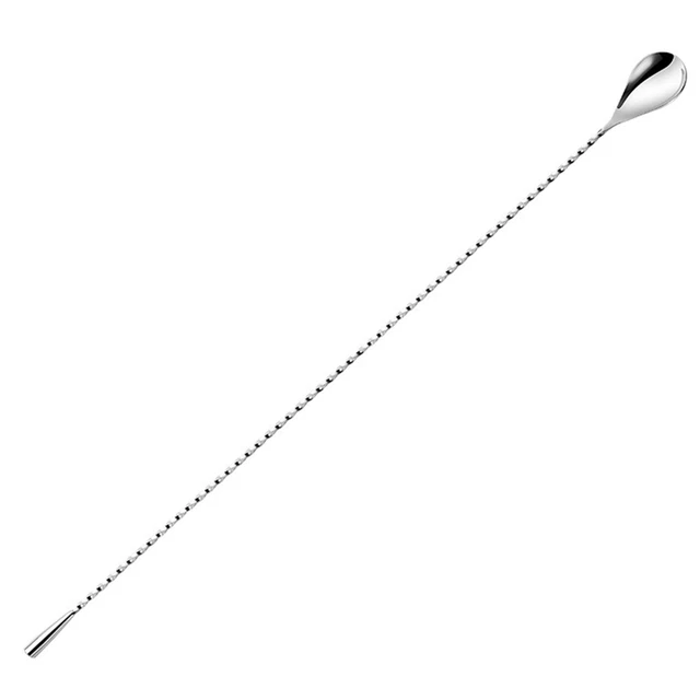 1 pz cucchiaio da bar design professionale robusto miscelazione barista acciaio inox