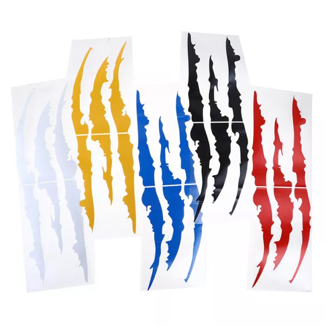 Car Stickers Reflective Monster Claw Marks Scratch Stripe Marks Headlight De ZDP