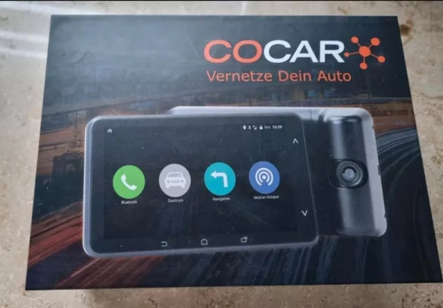 COCAR 4250262401190 Navigation Bluetooth 4.0, 13,9 cm (5,5 Zoll) Touch Display,