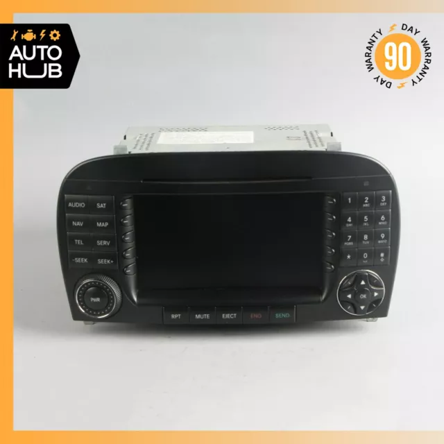 05-08 Mercedes R230 SL55 AMG SL500 Command Head Unit Radio Navigation CD OEM 67k