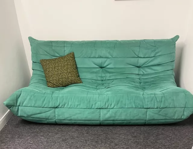 Ligne Roset Toga 3-Seat Sofa By Michel Ducaroy, (rare colour and finish)