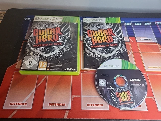 Guitar Hero: Warriors of Rock Souls Microsoft Xbox 360, 2010 PAL 100% Complete