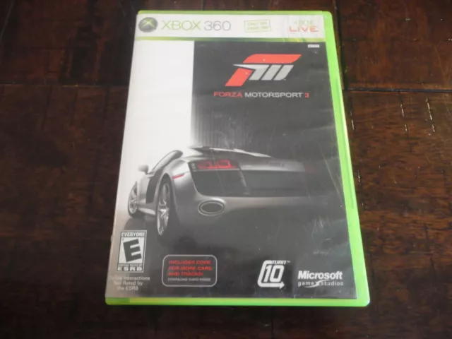 Forza Motorsport 3 (Microsoft Xbox 360, 2009) CIB