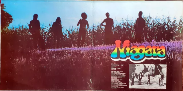 Krautrock LP - NIAGARA - NIAGARA - United Artists GER 1970 - EX 3