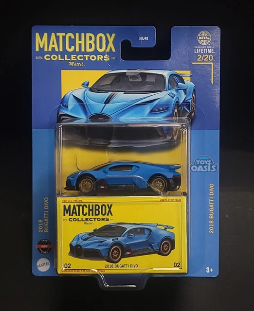 2024 MATCHBOX COLLECTORS 2018 Bugatti Divo 2/20 $3.49 - PicClick