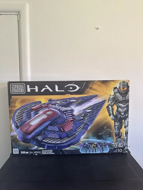 HALO MEGA BLOKS Covenant Seraph 97015 New Sealed 566pc