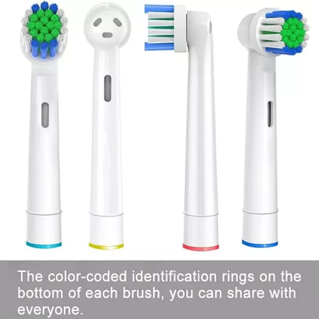 4/12/16/20 Pcs têtes pour Oral-B Braun brosse à dents électrique toothbrush 3