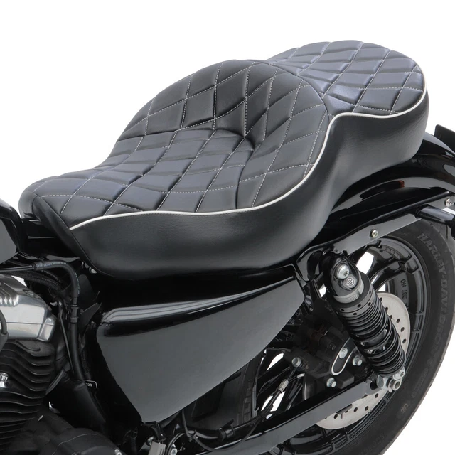 SELLE BIPLACE POUR Harley Davidson Sportster 883 Superlow 1120 DB1 EUR