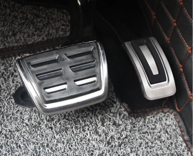 Seat Leon Mk3 / Audi S3 Sport Metal Pedals — Stainless Steel Manual Pedal Covers, UK Seller