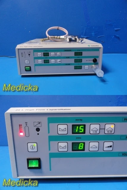 Linvatec 25L High Flow C7000A Laparoflator Insufflator W/ Yoke & Hose ~ 30678