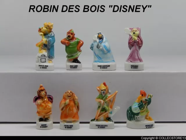 Serie Complete De Feves Robin Des Bois  - Disney