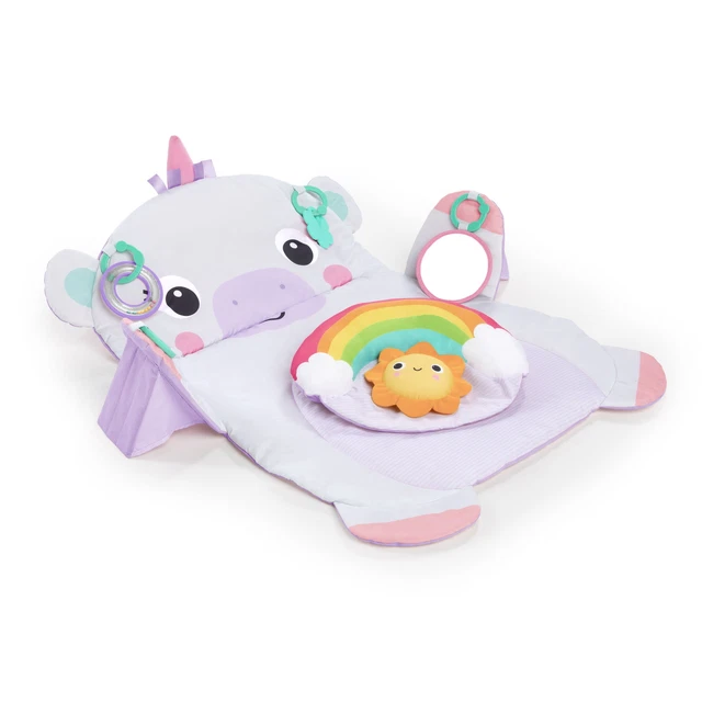 Tummy Time Prop & Play Baby Activity Mat for Infants, Unicorn, Unisex