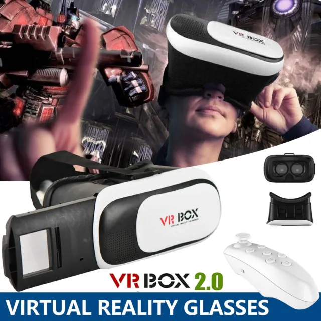 Virtual Reality 3D VR Glasses Headset Box Helmet for Phone and Android phone