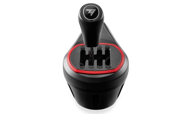 Thrustmaster TH8S Shifter, Volante da corsa, Nero, Rosso, 130 mm, 220 mm, 240 mm