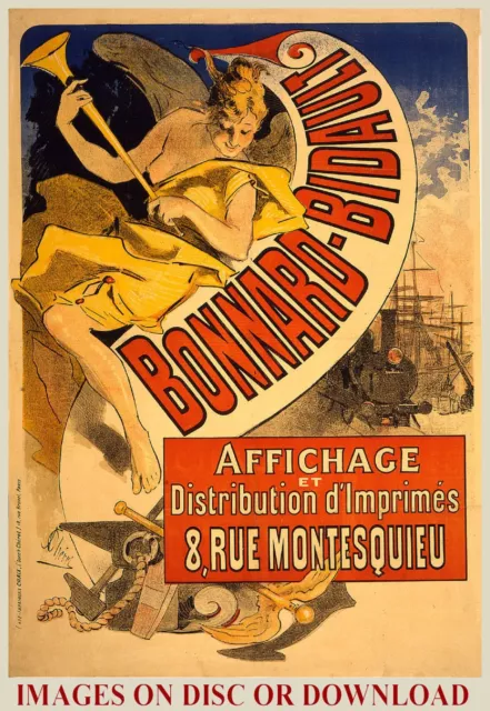 Print & Sell VINTAGE FRENCH POSTER ADS - Art Deco, Nouveau Top Image Collection