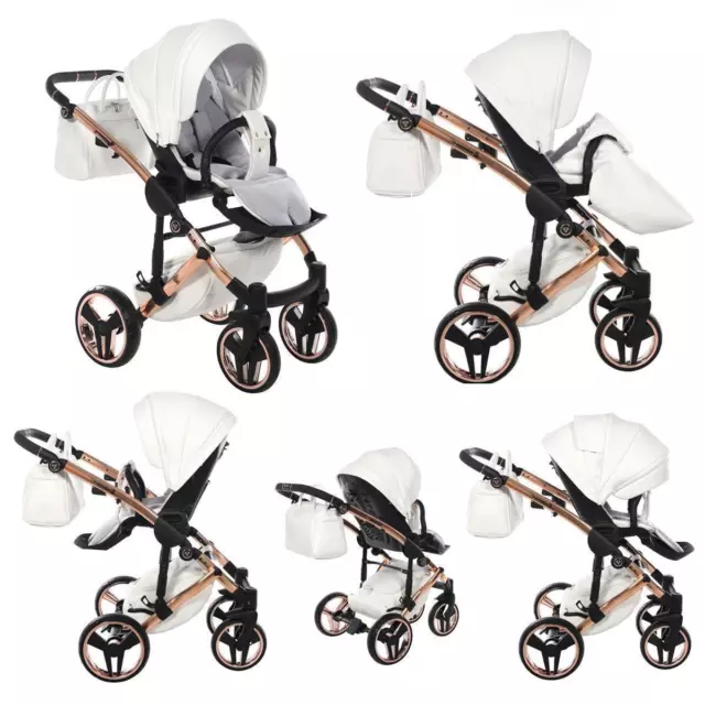 Kinderwagen  mit Babyschale und Isofix Auswahl Junama Exclusive by Lux4Kids 3