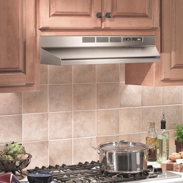 24INCH DUCTLESS NONDUCTED Range Hood Stainless Steel