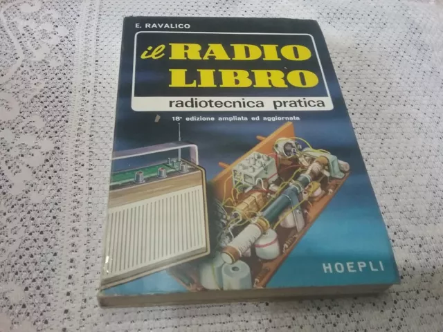 HOEPLI RAVALICO IL RADIO LIBRO 18a EDIZIONE 1967 CONDIZIONI ECCELLENTI