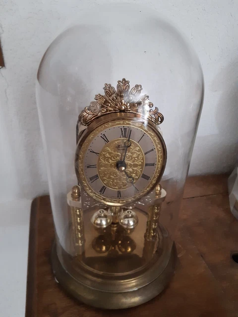 Pendule à poser - Swiza Swiss - Laiton - 1950-1960