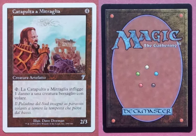 2x Catapulta a Mitraglia - Magic MTG Settima