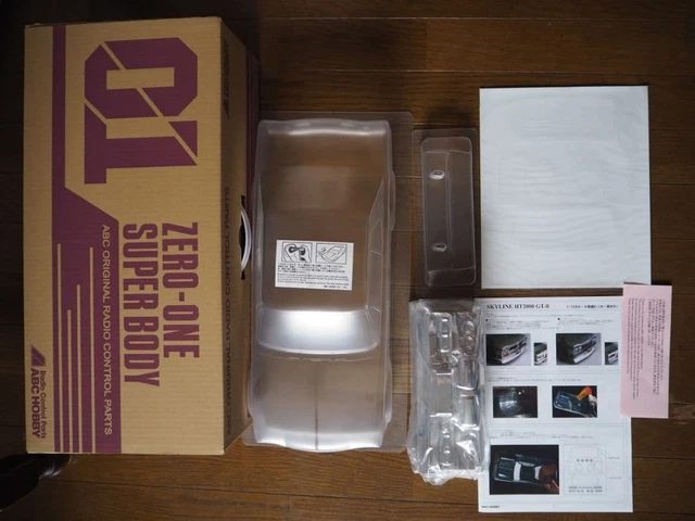 PRICE REDUCTION, ABC Hobby body, Skyline HT 2000 GT-R, chrome