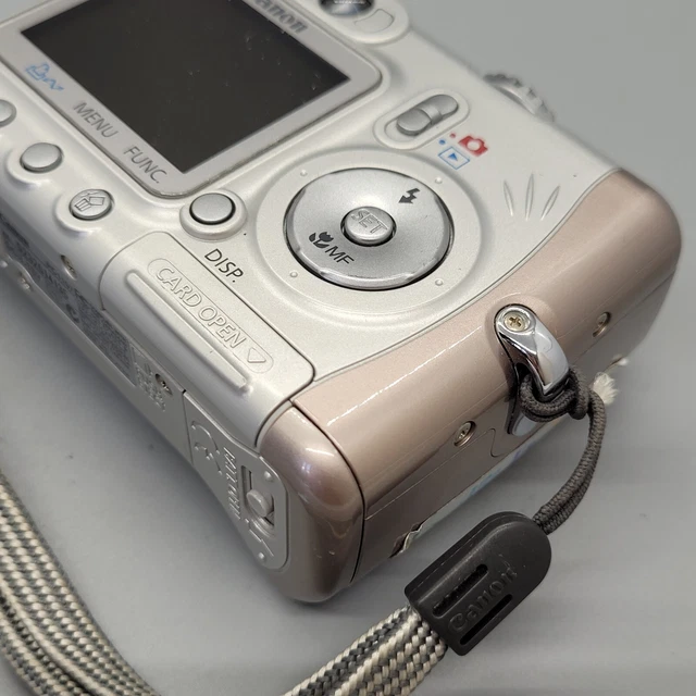 Canon PowerShot A510 3,2 megapixel fotocamera digitale compatta argento testato 22