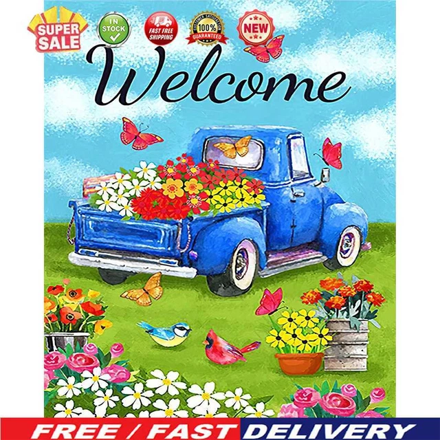 (DB5673) Diamante Pintura Hágalo usted mismo Coche Redondo Diamante Estrás Set 45x60cm
