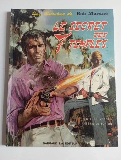 BD Bob Morane Le Secret des 7 Temples Forton 1968