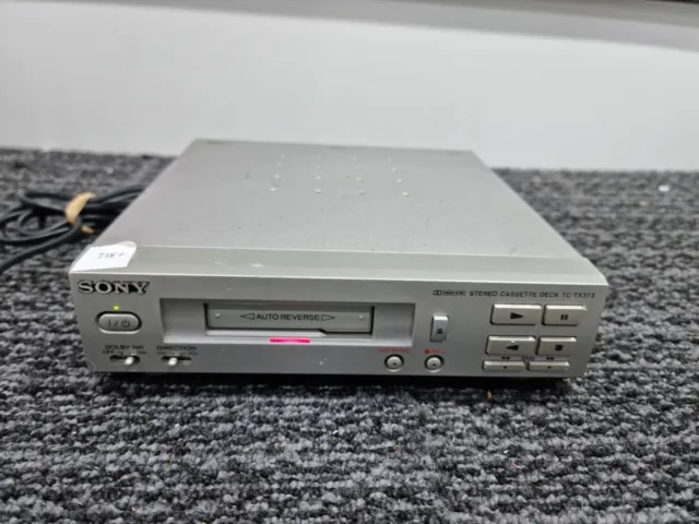 J387 Sony TC-TX373 Stereo Kassettendeck Recorder