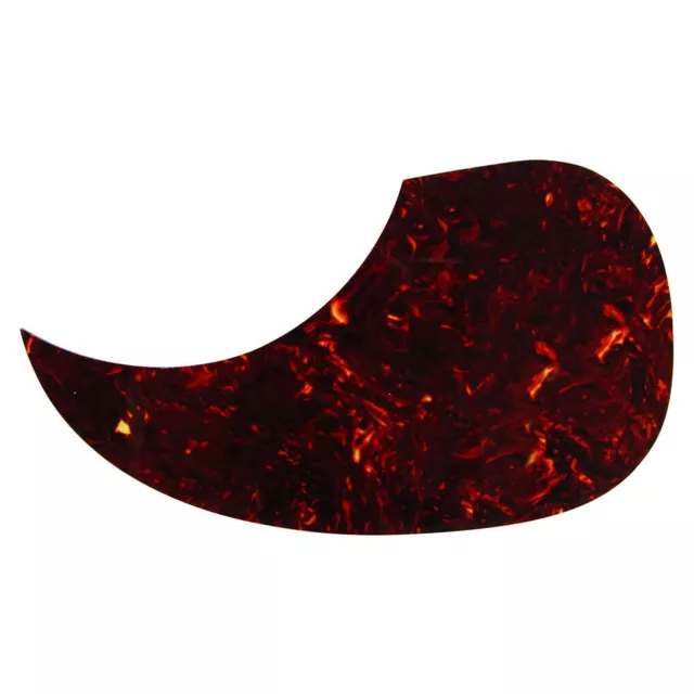 Left Handed Acoustic Guitar Pickguard Scratch Plate Comma Shape Self-Adhesive