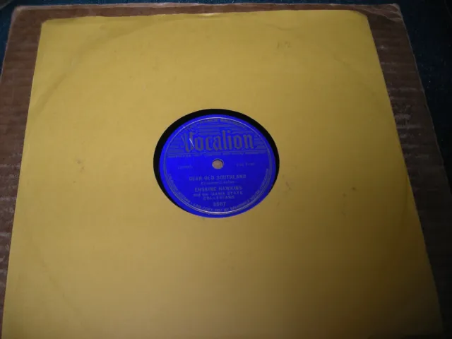 1937 Vocalion Jazz 78/Erskine Hawkins and His 'Bama State Collegians/E!
