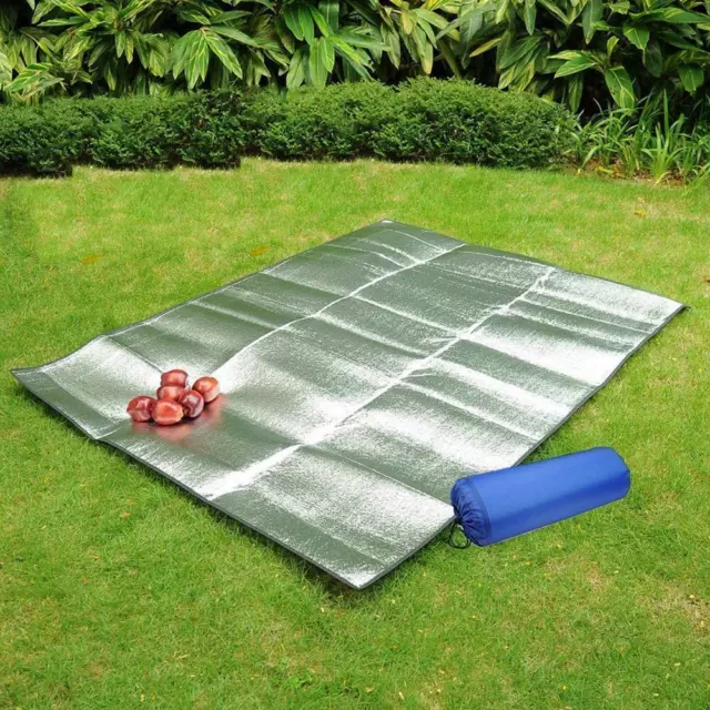 Aluminiumfolie Matten Isomatte für Camping Isoliermatte Thermodecke Matten