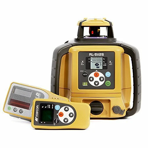 NEW! TOPCON RLSV2S Dual Slope SelfLeveling Rotary Laser Level Package