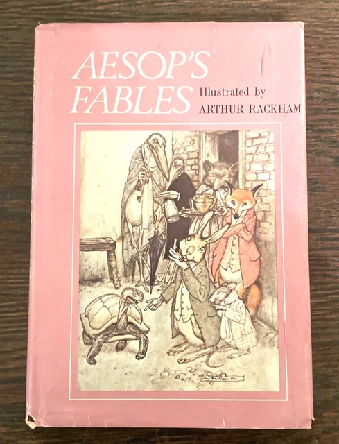 AESOP'S FABLES ILLUSTRATED by Arthur Rackham Facsimile of 1912 Edition ...