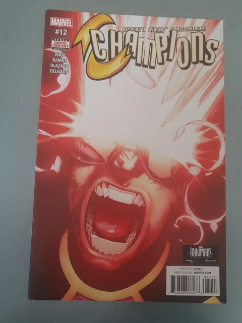 Marvel Comics - The Champions Vol 2 #12 - Cover A - Nov 2017 - VFN/NM