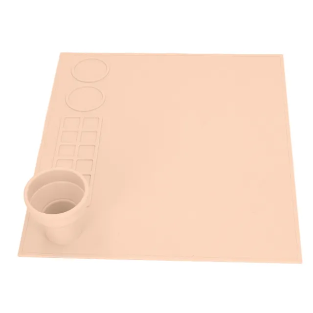 Foldable Silicone Craft Mat for Kids Portable Crafting Pad