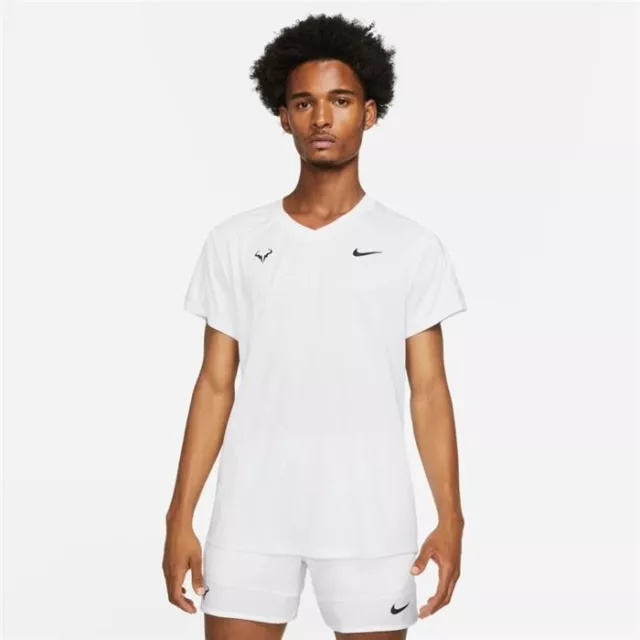 NIKE Rafa Nadal Dri Fit Court Challenger Tennis Shirt Adult Large RRP £59.99