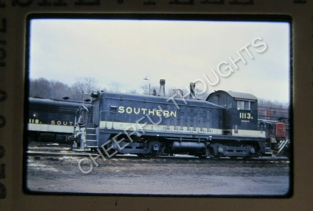 Original '72 Kodachrome Slide SOU Southern 1113 SW7 CNOTP Asheville, NC. 30Q55