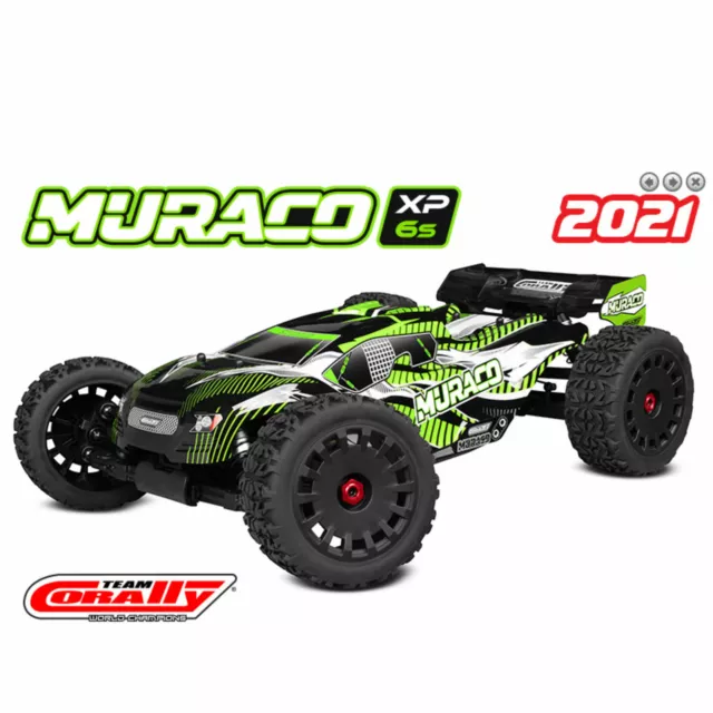 TEAM CORALLY C-00176 Muraco 2021 XP 6S 1:8 Truggy Brusless 100 Km/H