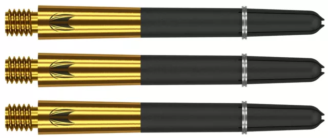 Target Carbon TI Pro Gold Dart Shafts - Medium / Intermediate / Short