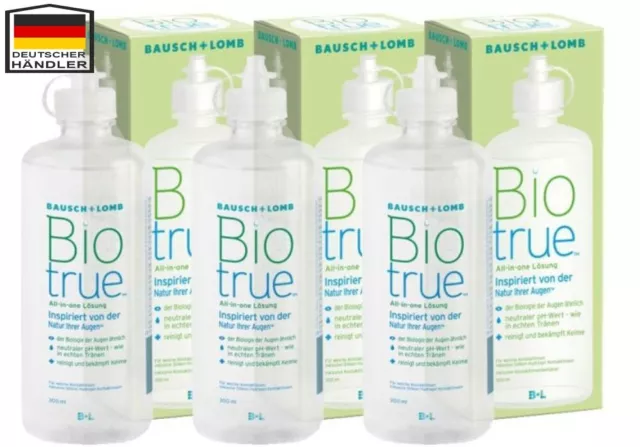 Biotrue (3x 300ml) All in One Pflegemittel Bausch & Lomb