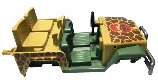 Essieu Pour Jeep PLAYMOBIL Afrique - Référence 4832 - Pièce Détachée D'Occasion - Très Bon État