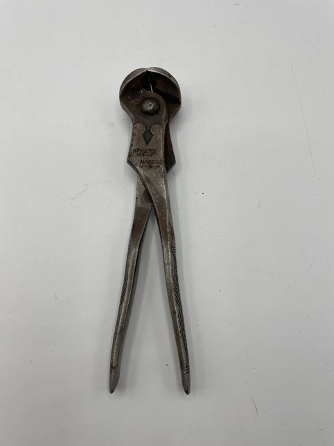 KRAEUTER No. 1851-7 SUPER NIPPERS / MADE IN USA / COBBLER TOOL