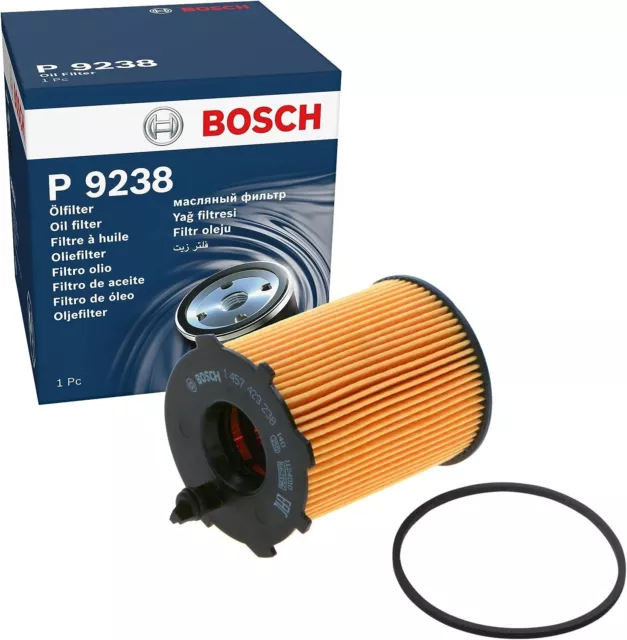 BOSCH Ölfilter MAZDA 2, 3, 5, original BOSCH Filter Motoröl P 9238,  1457429238.