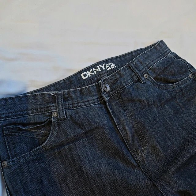 Jeans donna DKNY Greenwich slim denim W32 L30 3